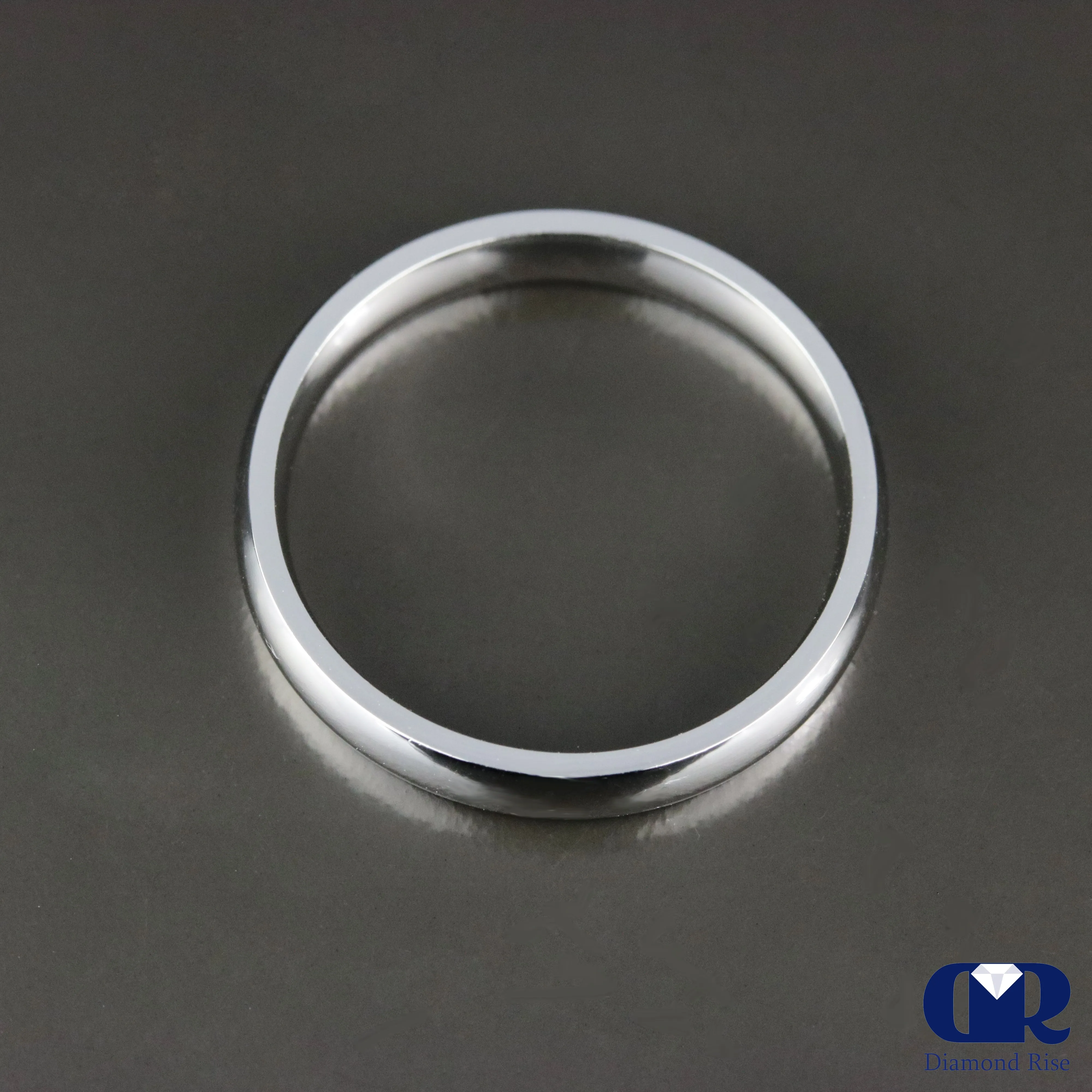 Women's 2.5 mm 14K White Gold Classic Wedding Band